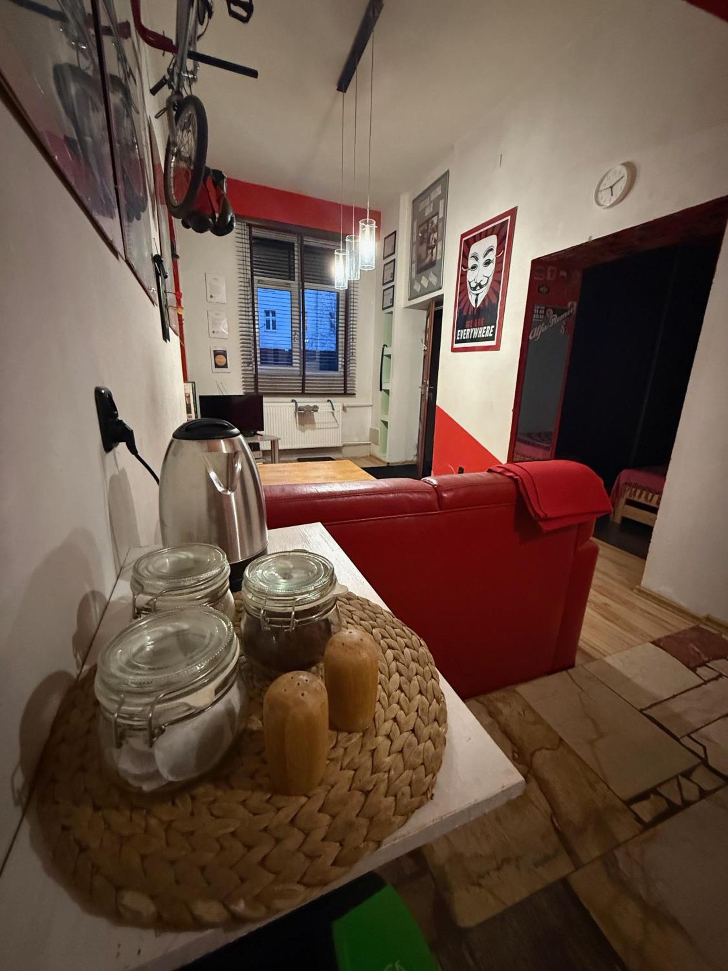 Studio Red And White Apartamento Łódź Exterior foto